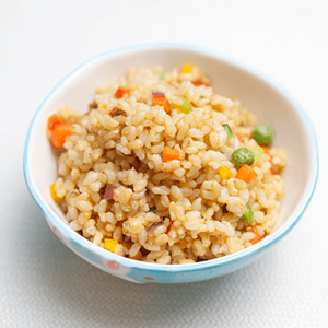 Ovo Mexido com Legumes e Arroz Branco