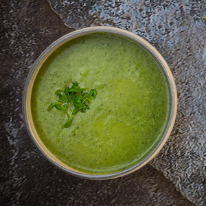 Sopa de Agrião com ovo