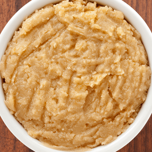 Puré de Couve-flor com Cenoura e Peru