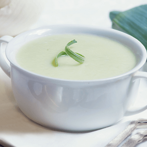 Creme de Curgete e Solha