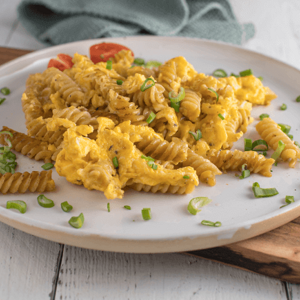 Ovo Mexido com Fusilli Tricolor Ovo Mexido com Fusilli Tricolor