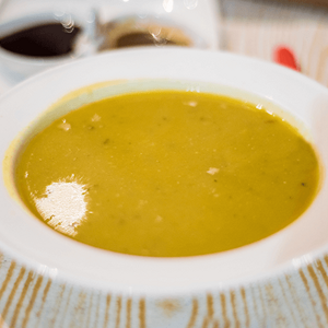 Creme de Curgete e Cebolinho