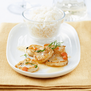 Abrótea no Forno com Arroz