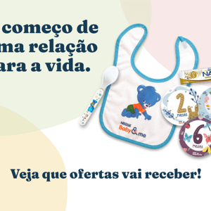 Brinde boas-vindas do Clube Nestlé Baby&me Brinde boas-vindas do Clube Nestlé Baby&me