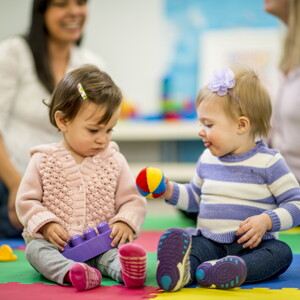 A creche com Nestlé