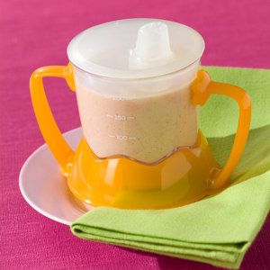 Batido de Manga e Morango