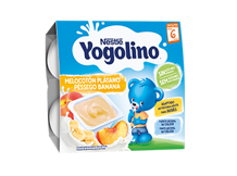 YOGOLINO Pêssego Banana 0% Açúcares Adicionados