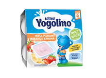 YOGOLINO Morango Banana 0% Açúcares Adicionados