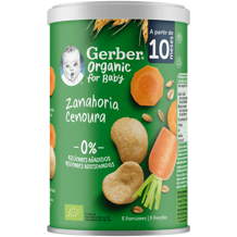 GERBER Organic Nutripuffs Cenoura