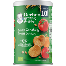 GERBER Organic Puffs Tomate Cenoura 35g