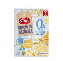 CERELAC Seleção da Natureza 0% Açúcares 8 Cereais & Frutas