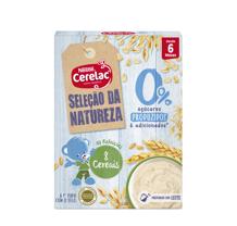 CERELAC Seleção da Natureza 0% Açúcares 8 Cereais