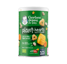 GERBER Organic Plant-Hearts