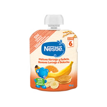 Saqueta de Fruta NESTLÉ Banana Laranja e Bolacha
