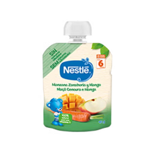 Saqueta de Fruta NESTLÉ Maçã Cenoura e Manga