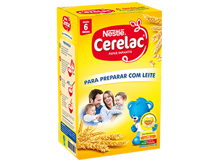 Cerelac para preparar com leite