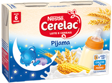 Cerelac leite e cereais pijama