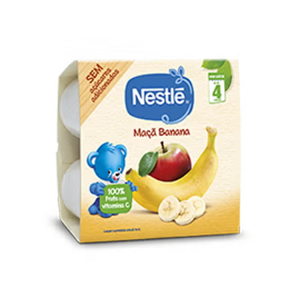 Copinhos NESTLÉ Maçã Banana