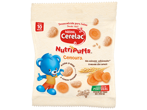 CERELAC NutriPuffs Cenoura CERELAC NutriPuffs Cenoura