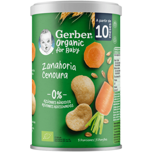 GERBER Organic Nutripuffs Cenoura