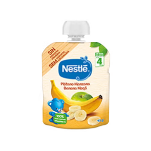 Saqueta de Fruta NESTLÉ Banana Maçã