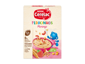 CERELAC Pedacinhos Morango