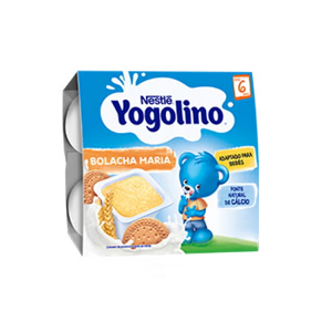 Copinhos YOGOLINO Cereais e Bolacha Maria