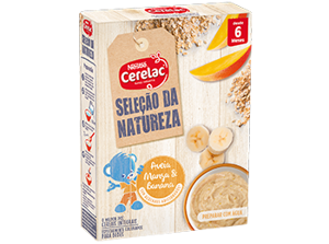 Cerelac aveia manga banana