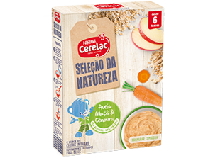 Cerelac aveia maçã cenoura
