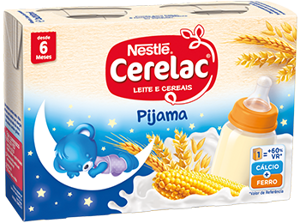 Cerelac leite e cereais pijama Cerelac leite e cereais pijama