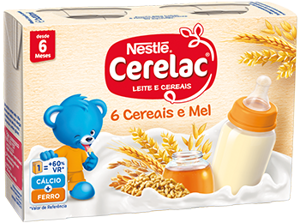 Cerelac leite cereais e mel