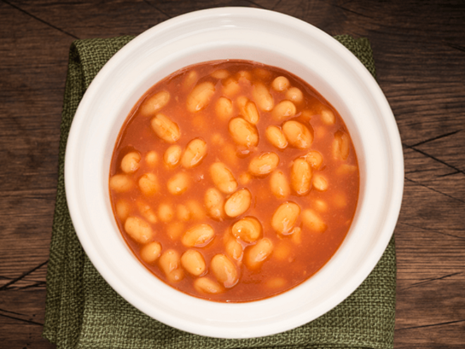 Sopa de Feijão Branco com Coentros