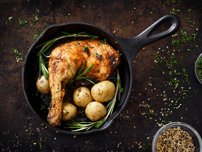 Perna de Peru Assada com Batatas Perna de Peru Assada com Batatas
