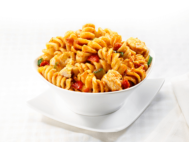 Massinhas com Porco e Legumes Massinhas com Porco e Legumes