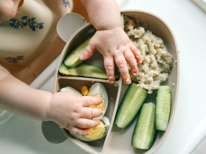 Como ajudar o bebé a adquirir bons hábitos alimentares?