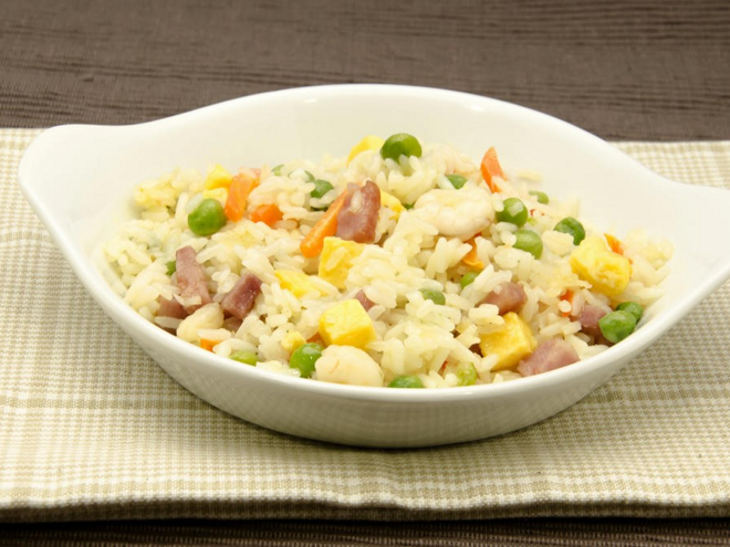  Arroz Cantonês Infantil