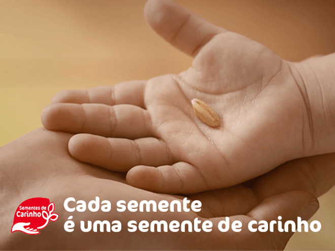 sementes de carinho