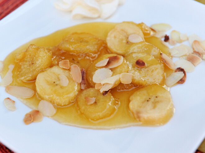 Banana Quente com um Toque de Mel Banana Quente com um Toque de Mel