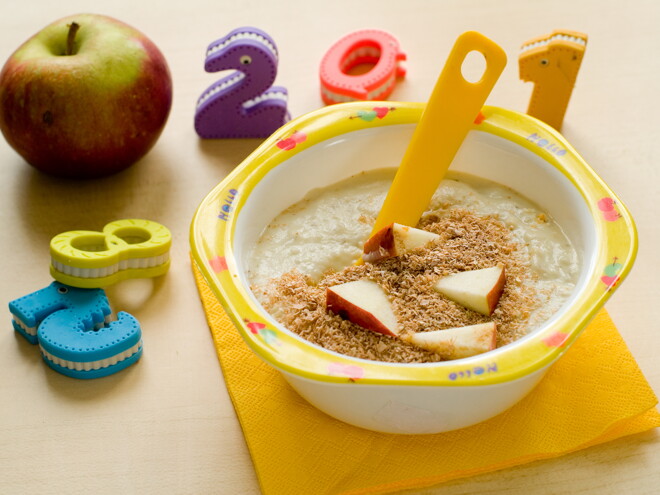 Puré de Maçã e Canela Gratinada