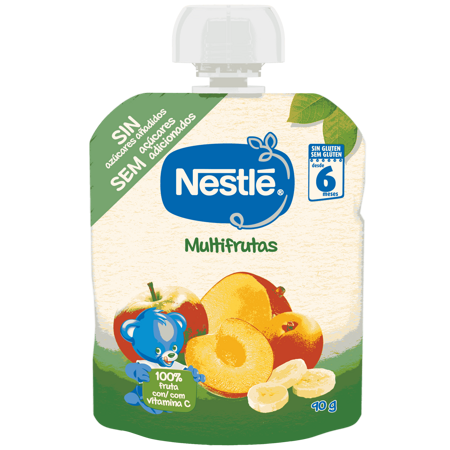Pacotinho NESTLÉ Multifrutas 4 Frutas 90g 