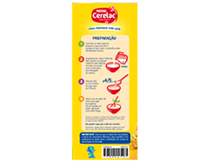 Cerelac para preparar com leite modo de preparação