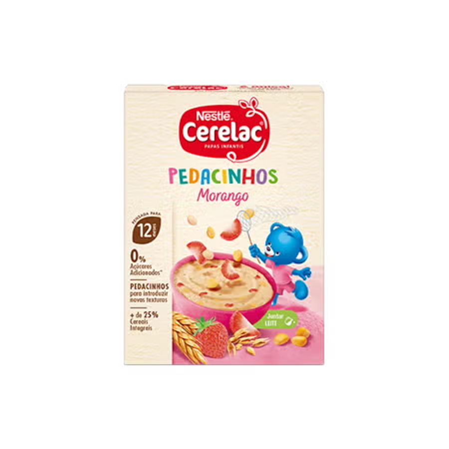 CERELAC Pedacinhos Morango