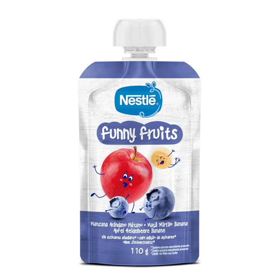 Saqueta de Fruta NESTLÉ Funny Fruits
