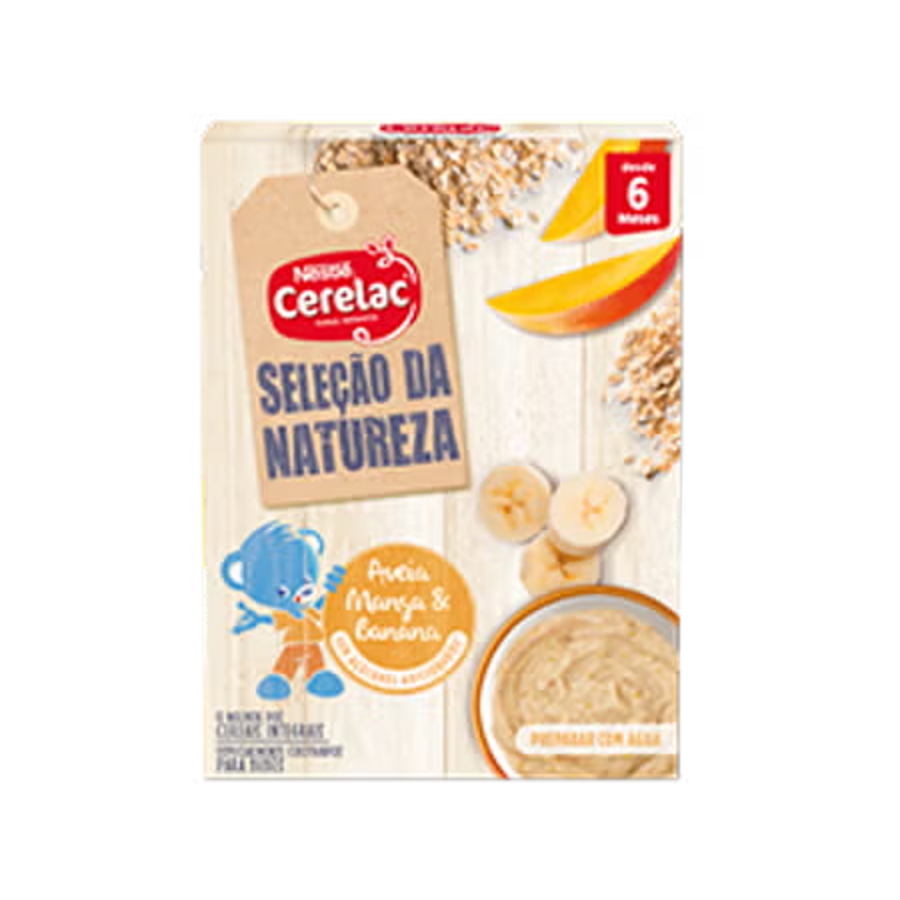 CERELAC Seleção da Natureza Aveia Manga Banana