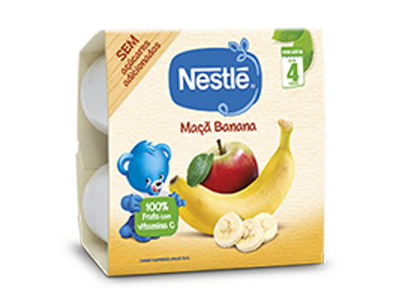 Copinho de fruta NESTLÉ Maçã Banana