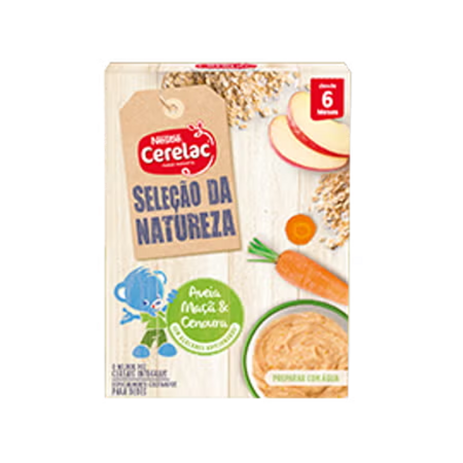 CERELAC Seleção da Natureza Aveia Maçã Cenoura