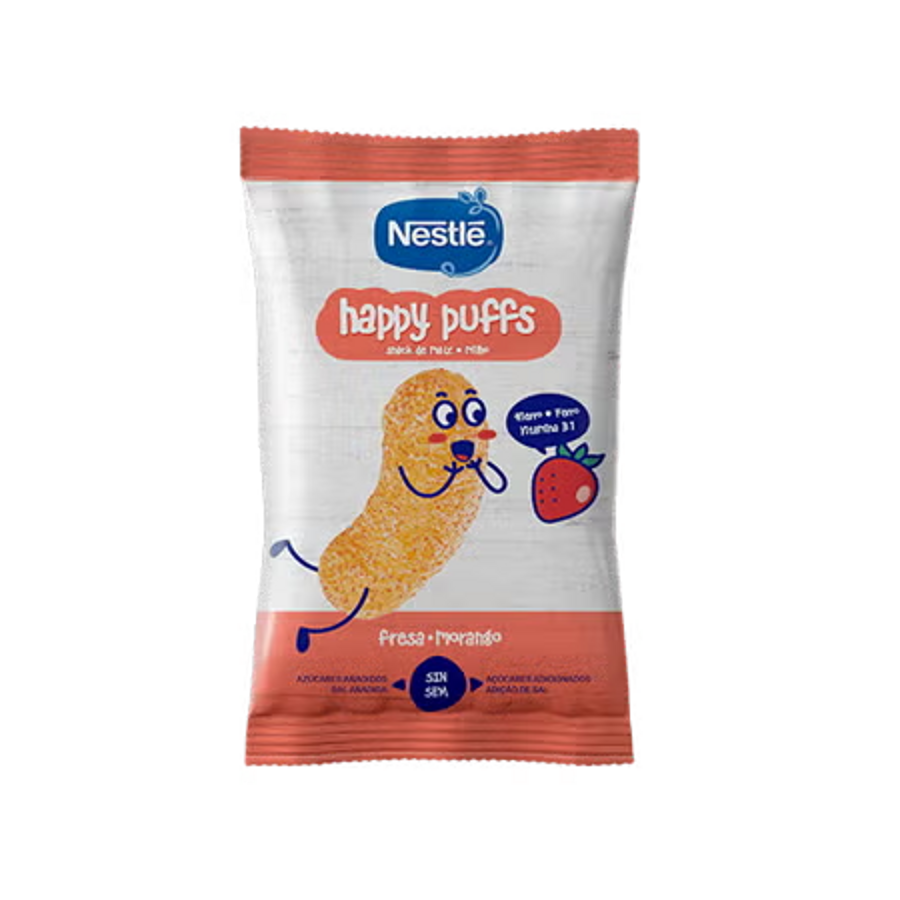 NESTLÉ Happy Puffs Morango