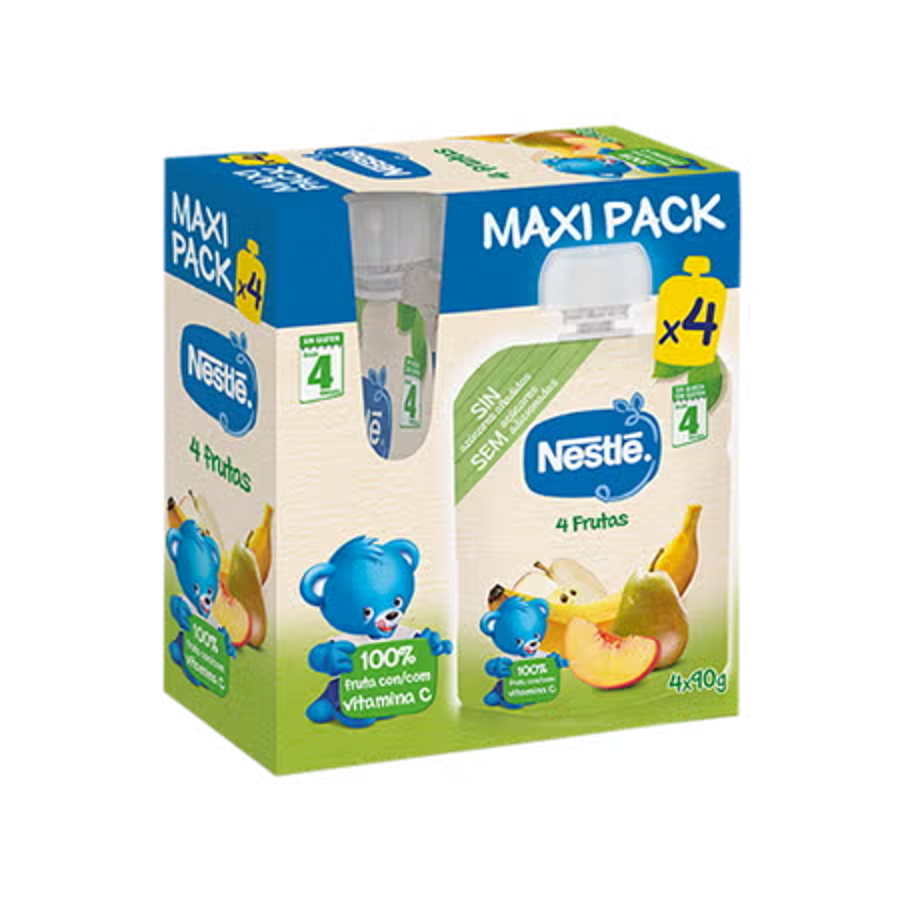 Saqueta de Fruta NESTLÉ 4 Frutas
