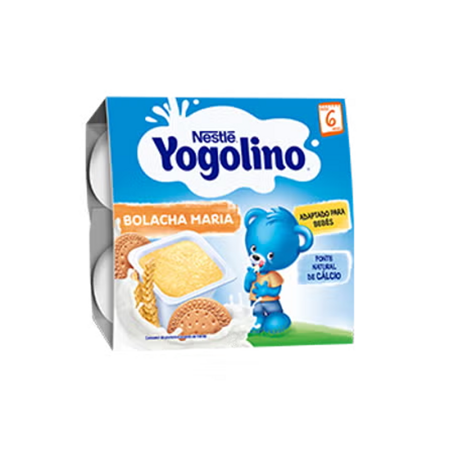 Copinhos YOGOLINO Cereais e Bolacha Maria