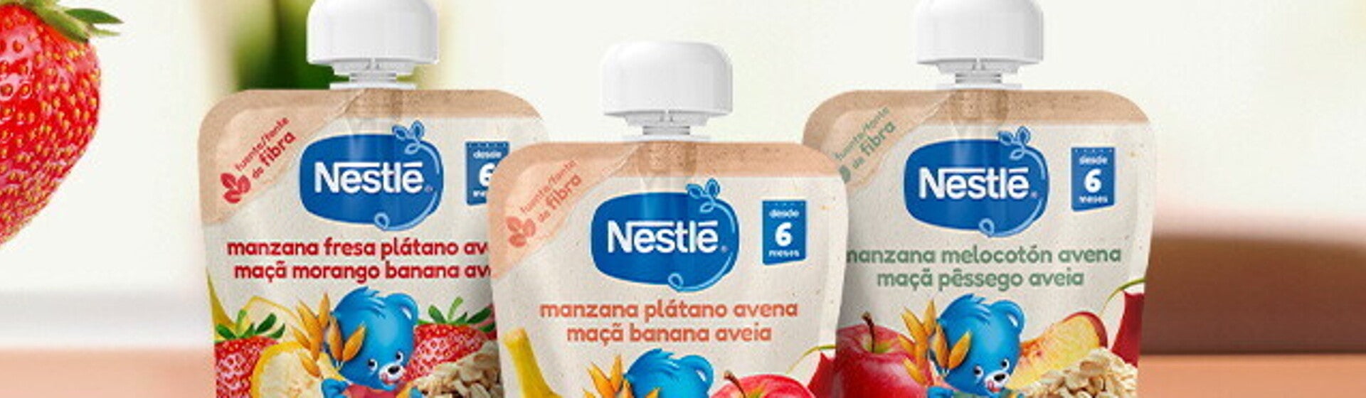 Passatempo Saquetas de Fruta e Aveia Nestlé 